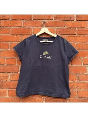Vintage Hamilton tiger cats baby t shirt 00s womens XL